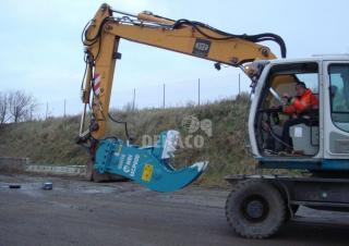 Attachments Concrete Pulverizers Dehaco MCP 800-IT