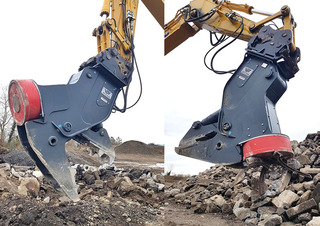 Attachments Concrete Pulverizers VTN VF27 HM 