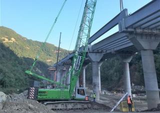 Crawler cranes - Lattice boom Sennebogen 5500G