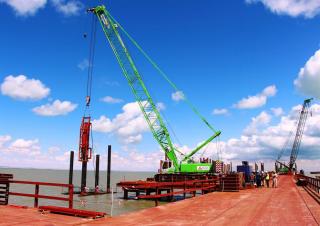 Crawler cranes - Lattice boom Sennebogen 5500G