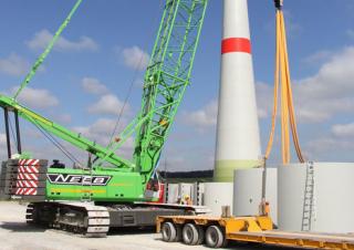 Crawler cranes - Lattice boom Sennebogen 5500G