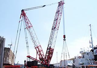 Crawler cranes - Lattice boom Hitachi Sumitomo 6000SLX