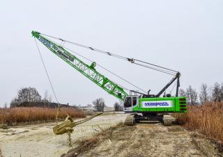 Crawler cranes - Lattice boom Sennebogen 655E