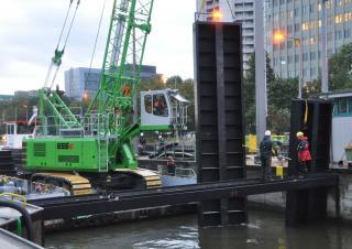 Crawler cranes - Lattice boom Sennebogen 655E