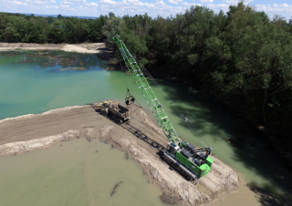 Crawler cranes - Lattice boom Sennebogen 655E