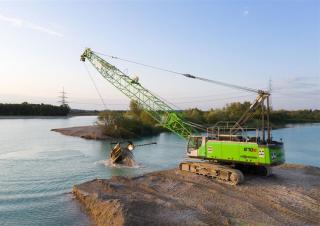 Crawler cranes - Lattice boom Sennebogen 670E