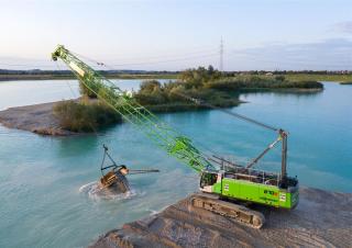 Crawler cranes - Lattice boom Sennebogen 670E