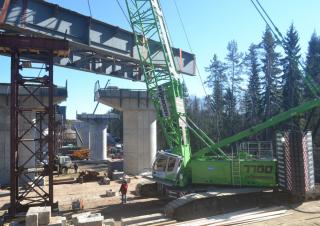 Crawler cranes - Lattice boom Sennebogen 7700G