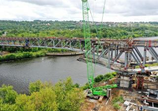 Crawler cranes - Lattice boom Sennebogen 7700G