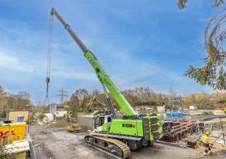 Crawler cranes - Telescopic boom Sennebogen 6103 E