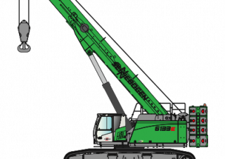 Crawler cranes - Telescopic boom Sennebogen 6113E