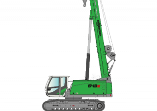 Crawler cranes - Telescopic boom Sennebogen 643E