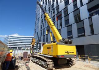 Crawler cranes - Telescopic boom Sennebogen 653E