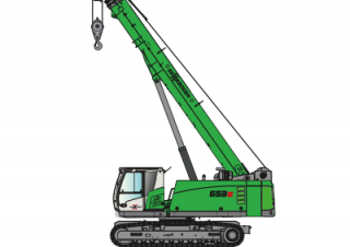 Crawler cranes - Telescopic boom Sennebogen 653E