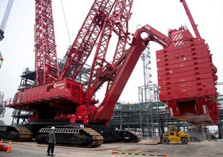 Crawler cranes - Lattice boom Manitowoc 31000