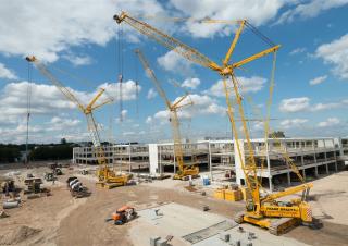 Crawler cranes - Lattice boom Sennebogen 5500G