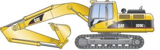 Crawler Excavators Caterpillar 320 C L