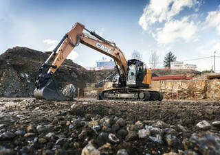 Crawler Excavators Case CX245D SR 