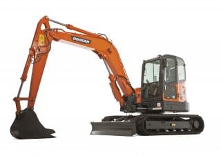 Crawler Excavators Doosan DX85R-3