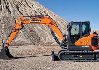 Crawler Excavators Develon DX89R-7