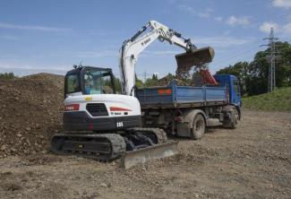 Bobcat E85 excavator specs & dimensions (2013 - 2025