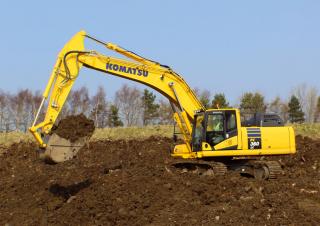 Komatsu PC360LC-11E0 excavator specs & dimensions (2021 - 2026