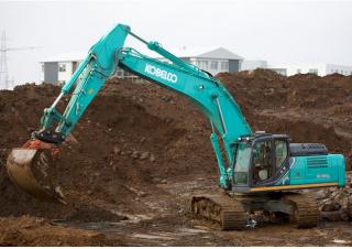 Kobelco SK 350 LC 10 excavator specs & dimensions (2016