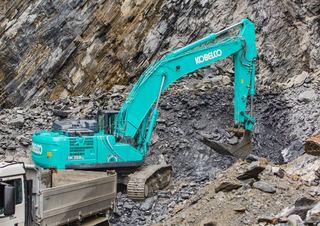 Kobelco SK 350 LC 10 excavator specs & dimensions (2016