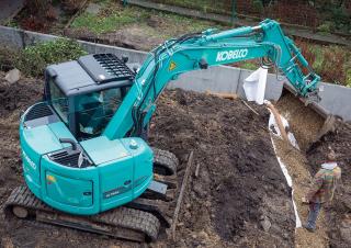 Crawler Excavators Kobelco SK 75 SR 3