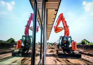 Hitachi ZX135US-6 excavator specs & dimensions (2016 - 2021