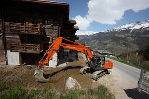 Hitachi ZX 250 LC-3 excavator specs & dimensions (2006 - 2012