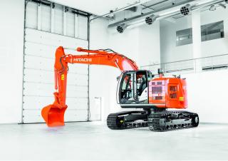 Hitachi ZX225USRLC-6 excavator specs & dimensions (2016 - 2021