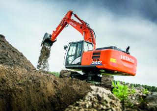 Hitachi ZX240N-6 excavator specs & dimensions (2016 - 2021
