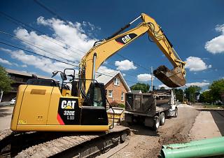 Crawler Excavators Caterpillar 320E LRR
