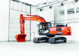 Hitachi ZX250LC-6 excavator specs & dimensions (2016 - 2021