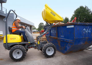 Tekerlekli Damperler Wacker Neuson 1001 