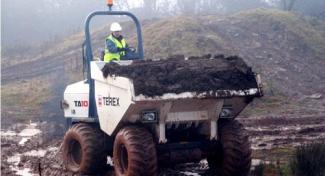 Tekerlekli Damperler Terex TA 10