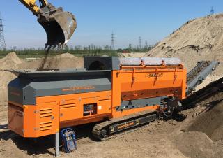 Davullu mobil tarama tesisleri Rockster RTT720