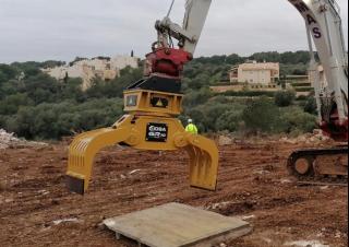 Attachments Demolition Sorting Grabs OSA Demolition Equipment GR 10 