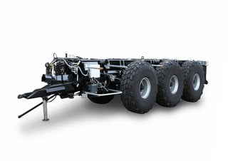 Ulaşım teknolojisi Devirm römorkları Peecon Chassis Cargo 28000