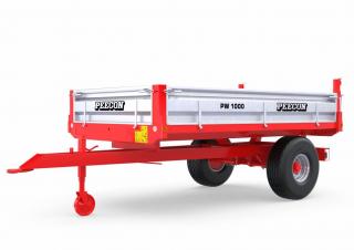 Ulaşım teknolojisi Devirm römorkları Peecon PW 1000