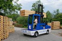 Side Loader Forklifts Diesel Sideloaders IRION ® QC 40/14