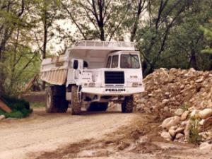 Rigid Dump Trucks Perlini DP 255