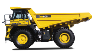 Rigid Dump Trucks Komatsu HD605-7