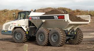 Articulated Dump Trucks Terex TA 400