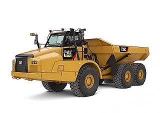 Articulated Dump Trucks Caterpillar 735C