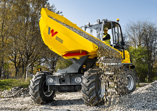 Wheel Dumpers Wacker Neuson DV60 dual view