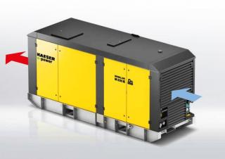 Air Compressors Stationary Air Compressors - Diesel, Electric, Gasoline Kaeser Mobilair M250E/14 bar