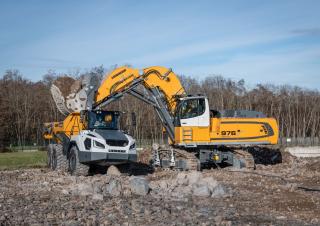 Electric Crawler Excavators Liebherr R 976-E