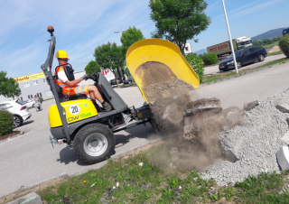 Electric Wheel Dumpers Wacker Neuson DW15e